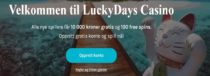 lucky days casino web