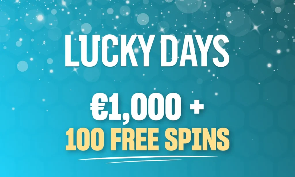 lucky days welcome offer web